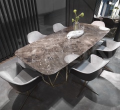 Стол обеденный Tatlin фабрика Giulio Marelli