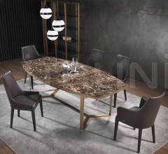 Стол обеденный Xela фабрика Giulio Marelli