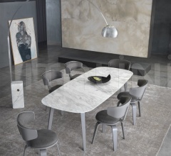 Итальянские Рестораны/Бары - Стол обеденный Mike фабрика Giulio Marelli