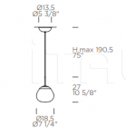 Подвесной светильник Aria S 18 Leucos