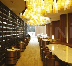 Итальянские Свет - Подвесной светильник Reed S 135 фабрика Leucos