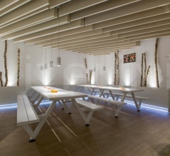 Итальянские Потолочные светильники - Потолочный светильник Lotis Итальянские Потолочные светильники - Потолочный светильник Lotis фабрика Modular Lighting Instruments