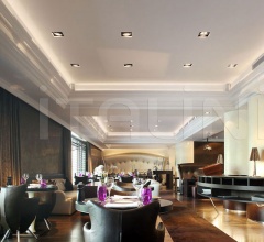 Итальянские Потолочные светильники - Потолочный светильник Mini multiple trimless Итальянские Потолочные светильники - Потолочный светильник Mini multiple trimless фабрика Modular Lighting Instruments