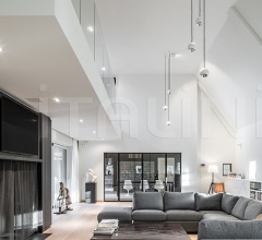 Итальянские Потолочные светильники - Потолочный светильник Mini multiple trimless Итальянские Потолочные светильники - Потолочный светильник Mini multiple trimless фабрика Modular Lighting Instruments