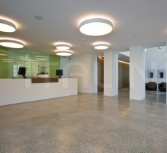 Итальянские Потолочные светильники - Потолочный светильник Flat moon Итальянские Потолочные светильники - Потолочный светильник Flat moon фабрика Modular Lighting Instruments