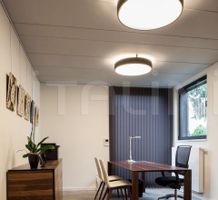 Итальянские Потолочные светильники - Потолочный светильник Flat moon Итальянские Потолочные светильники - Потолочный светильник Flat moon фабрика Modular Lighting Instruments