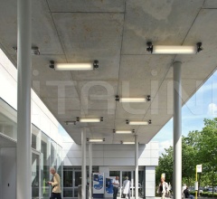 Итальянские Уличные светильники - Настенный светильник Fuser Итальянские Уличные светильники - Настенный светильник Fuser фабрика Modular Lighting Instruments