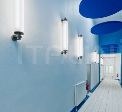 Итальянские Уличные светильники - Настенный светильник Fuser Итальянские Уличные светильники - Настенный светильник Fuser фабрика Modular Lighting Instruments