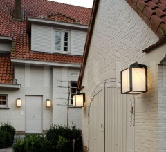 Итальянские Уличные светильники - Настенный светильник Kabaz Итальянские Уличные светильники - Настенный светильник Kabaz фабрика Modular Lighting Instruments