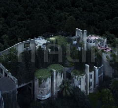 Торшер Superarchimoon outdoor фабрика Flos