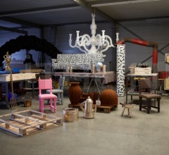 Итальянские Люстры - Люстра Paper Chandelier L Patchwork Итальянские Люстры - Люстра Paper Chandelier L Patchwork фабрика Moooi