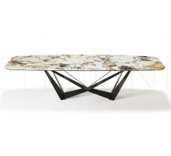 Стол обеденный Skorpio Keramik Стол обеденный Skorpio Keramik фабрика Cattelan Italia