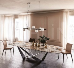 Стол обеденный Skorpio Keramik Стол обеденный Skorpio Keramik фабрика Cattelan Italia