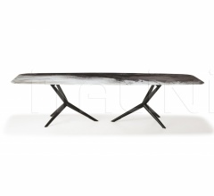 Стол обеденный Atlantis Crystalart Стол обеденный Atlantis Crystalart фабрика Cattelan Italia