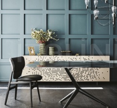 Стол обеденный Atlantis Crystalart Стол обеденный Atlantis Crystalart фабрика Cattelan Italia