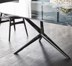 Стол обеденный Atlantis Crystalart Стол обеденный Atlantis Crystalart фабрика Cattelan Italia