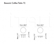 Кофейный столик Bassotti Coffee Table Moooi