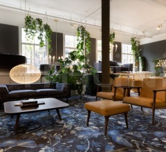 Ковер Biophillia Blue Black Ковер Biophillia Blue Black фабрика Moooi