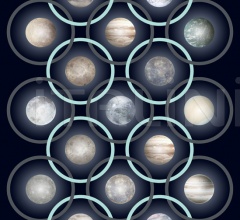 Ковер Planetas Bleu Mint Ковер Planetas Bleu Mint фабрика Moooi