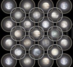 Ковер Planetas Black Grey Ковер Planetas Black Grey фабрика Moooi