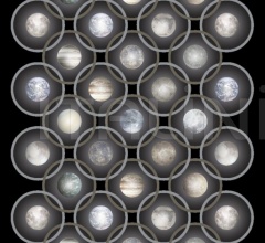 Ковер Planetas Black Grey Ковер Planetas Black Grey фабрика Moooi