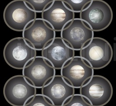 Ковер Planetas Black Grey Ковер Planetas Black Grey фабрика Moooi