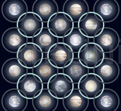 Ковер Planetas Blue Mint Ковер Planetas Blue Mint фабрика Moooi