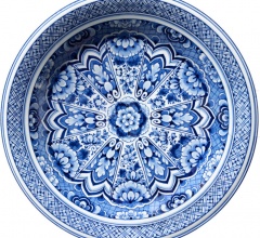 Ковер Delft Blue Plate Ковер Delft Blue Plate фабрика Moooi