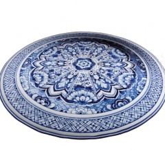 Ковер Delft Blue Plate Ковер Delft Blue Plate фабрика Moooi