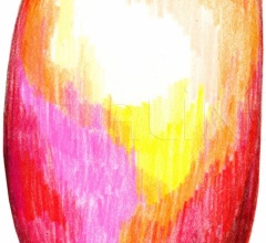 Ковер Scribble Red/Yellow фабрика Moooi