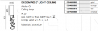 Потолочный светильник Decompose Light Ceiling Artemide