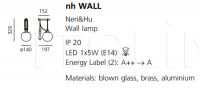 Настенный светильник nh Wall Artemide