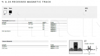 Потолочный светильник A.24 Magnetic Track Artemide
