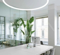 Подвесной светильник Alphabet of light circular Подвесной светильник Alphabet of light circular фабрика Artemide