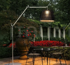 Итальянские Уличные светильники - Напольный светильник Tolomeo Paralume Outdoor фабрика Artemide