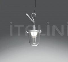 Итальянские Уличные светильники - Подвесной светильник Tolomeo Lampione Hook фабрика Artemide