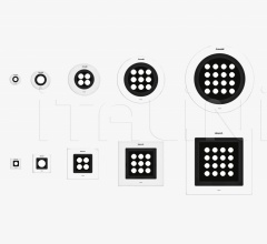 Итальянские Уличные светильники - Светильник Ego walk/driver over фабрика Artemide