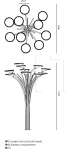 Напольный светильник  Solar Tree Artemide