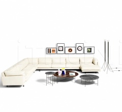 Модульный диван Square 16 Модульный диван Square 16 фабрика De Padova