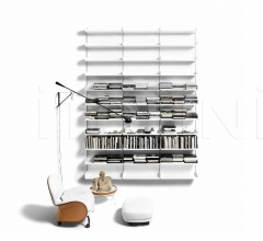 Книжный стеллаж 606 Universal Shelving System Книжный стеллаж 606 Universal Shelving System фабрика De Padova