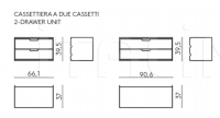 Книжный стеллаж 606 Universal Shelving System De Padova