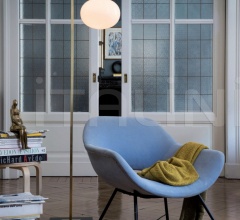 Итальянские Напольные светильники - Напольный светильник Alba 382 Итальянские Напольные светильники - Напольный светильник Alba 382 фабрика Oluce