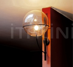 Итальянские Уличные светильники - Настенный светильник Lyndon 160 фабрика Oluce