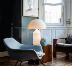 Настольная лампа Atollo glass Настольная лампа Atollo glass фабрика Oluce