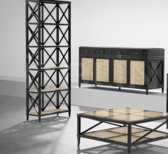 Итальянские Стеллажи - Книжный стеллаж Bahamas 111891 фабрика Eichholtz