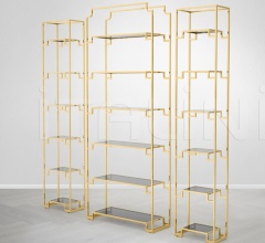 Итальянские Стеллажи - Этажерка Berndorff 109519 фабрика Eichholtz