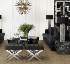 Итальянские Пуфы - Пуф Beekman Place 106997U фабрика Eichholtz