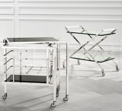 Итальянские Столовая - Сервировочный столик Loft 105228 фабрика Eichholtz