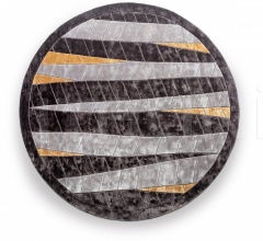 Ковер Round Charisma carpet with gold Ковер Round Charisma carpet with gold фабрика Giorgio Collection
