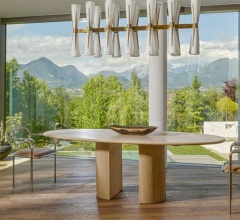 Итальянские Столы обеденные - Стол обеденный Dolmen фабрика Cappellini